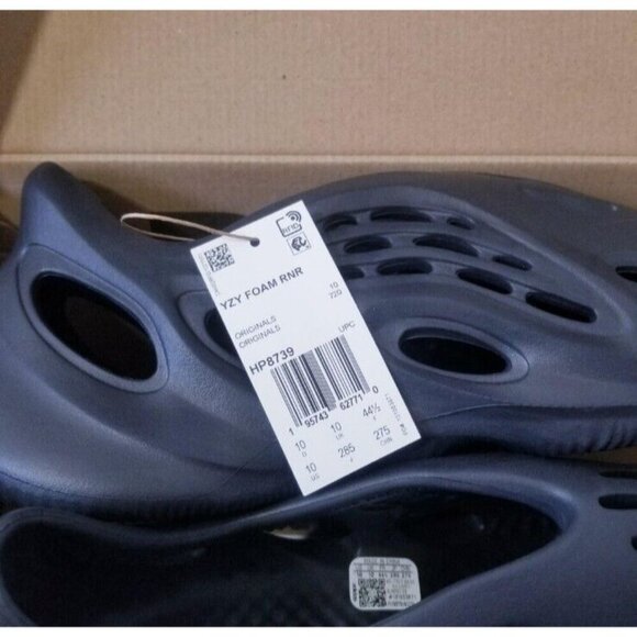 Adidas Yeezy Foam Runner RNNR - Onyx (HP8739) Size 10 - Picture 3 of 5